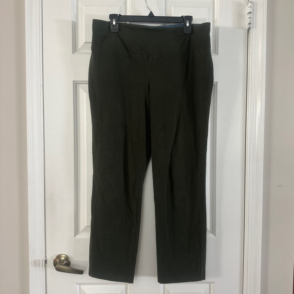 Women with Control Olive Pull On Pants